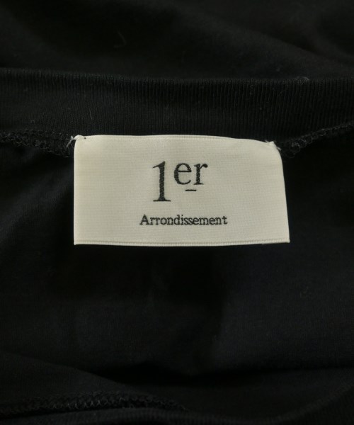 1er Arrondissement（プルミエアロンディスモン）Tシャツ・カットソー 黒 サイズ:F レディース/2200612801042
