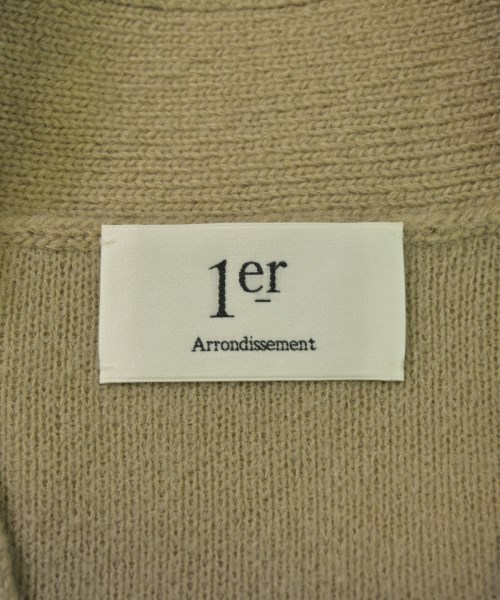 1er Arrondissement（プルミエアロンディスモン）カーディガン ベージュ サイズ:F レディース/2200613549400