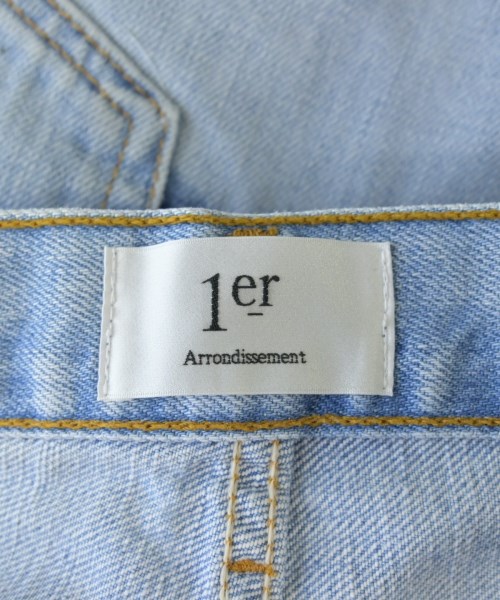 1er Arrondissement（プルミエアロンディスモン）デニムパンツ 青 サイズ:M レディース/2200618640164