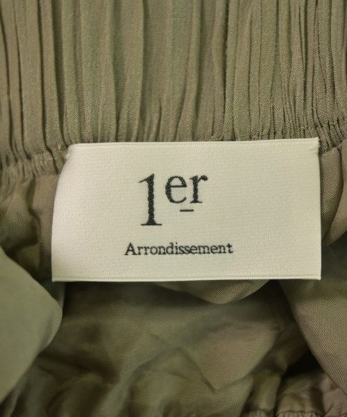 1er Arrondissement（プルミエアロンディスモン）ロング・マキシ丈スカート カーキ サイズ:38(M位) レディース/2200615108018