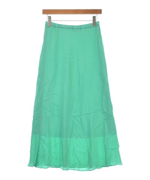 1er Arrondissement（プルミエアロンディスモン）ロング・マキシ丈スカート 緑 サイズ:36(S位) レディース/2200618276035