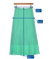 1er Arrondissement（プルミエアロンディスモン）ロング・マキシ丈スカート 緑 サイズ:36(S位) レディース/2200618276035