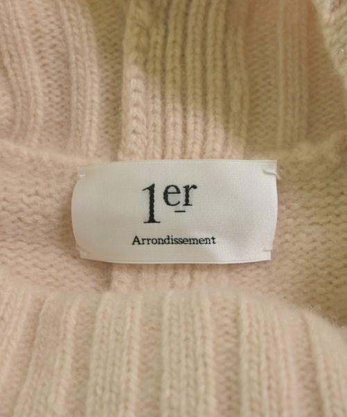 1er Arrondissement（プルミエアロンディスモン）ニット・セーター ピンク サイズ:-(M位) レディース/2200628975010