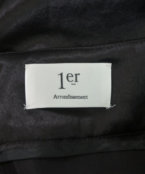 1er Arrondissement（プルミエアロンディスモン）ロング・マキシ丈スカート 黒 サイズ:36(S位) レディース/2200616515808