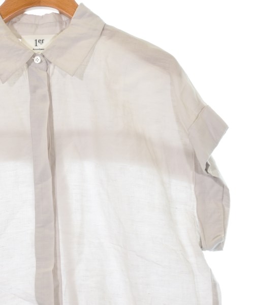 1er Arrondissement（プルミエアロンディスモン）カジュアルシャツ ベージュ サイズ:36(S位) レディース/2200616848272
