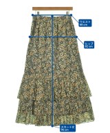 1er Arrondissement（プルミエアロンディスモン）ロング・マキシ丈スカート 緑 サイズ:38(M位) レディース/2200617593102