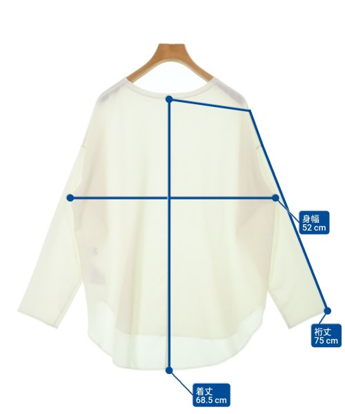 1er Arrondissement（プルミエアロンディスモン）ブラウス 白 サイズ:F レディース/2200616766354