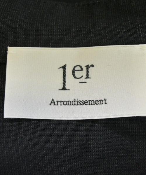 1er Arrondissement（プルミエアロンディスモン）ブラウス 黒 サイズ:36(S位) レディース/2200606940153
