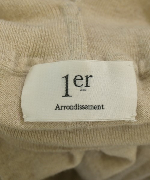 1er Arrondissement（プルミエアロンディスモン）ニット・セーター ベージュ サイズ:F レディース/2200610671050