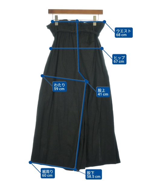 1er Arrondissement（プルミエアロンディスモン）ロング・マキシ丈スカート 黒 サイズ:38(M位) レディース/2200613831147