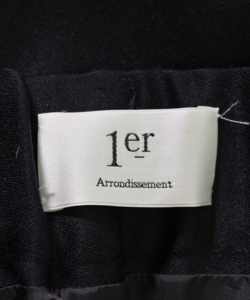 1er Arrondissement（プルミエアロンディスモン）ひざ丈スカート 紺 サイズ:38(M位) レディース/2200611198068