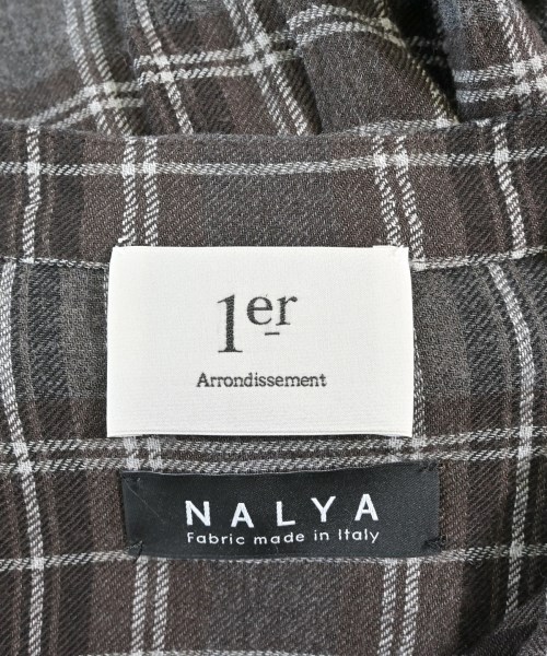 1er Arrondissement（プルミエアロンディスモン）シャツワンピース 茶 サイズ:-(M位) レディース/2200611272027