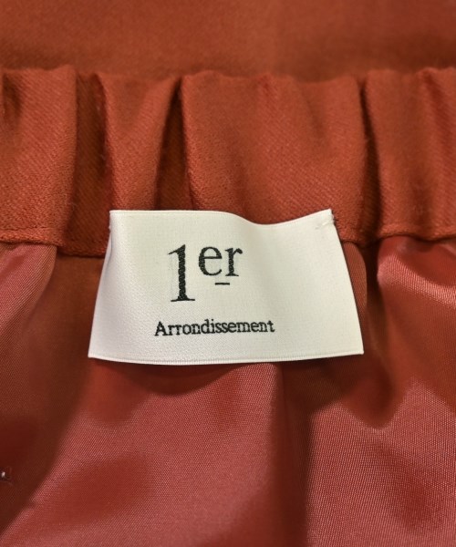 1er Arrondissement（プルミエアロンディスモン）ロング・マキシ丈スカート 赤 サイズ:36(S位) レディース/2200612063037