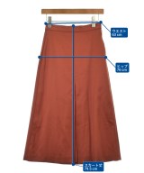 1er Arrondissement（プルミエアロンディスモン）ロング・マキシ丈スカート 赤 サイズ:36(S位) レディース/2200612063037