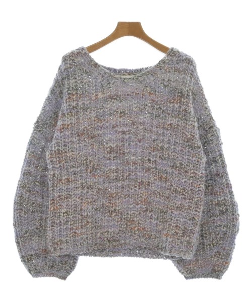 1er Arrondissement(プルミエアロンディスモン)ニット・セーター 紫 サイズ:F/2200672173035