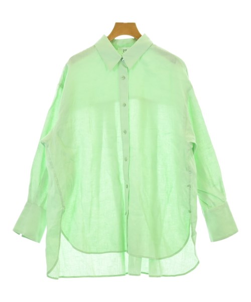 1er Arrondissement(プルミエアロンディスモン)カジュアルシャツ 緑 サイズ:36(S位)/2200675138017