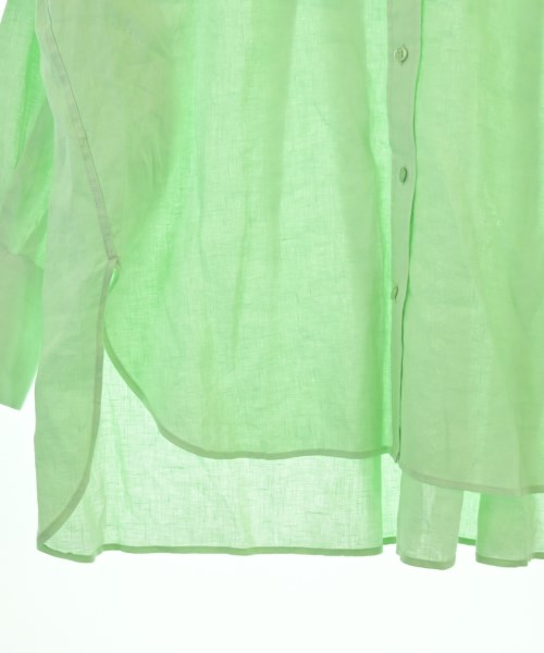 1er Arrondissement（プルミエアロンディスモン）カジュアルシャツ 緑 サイズ:36(S位) レディース/2200675138017