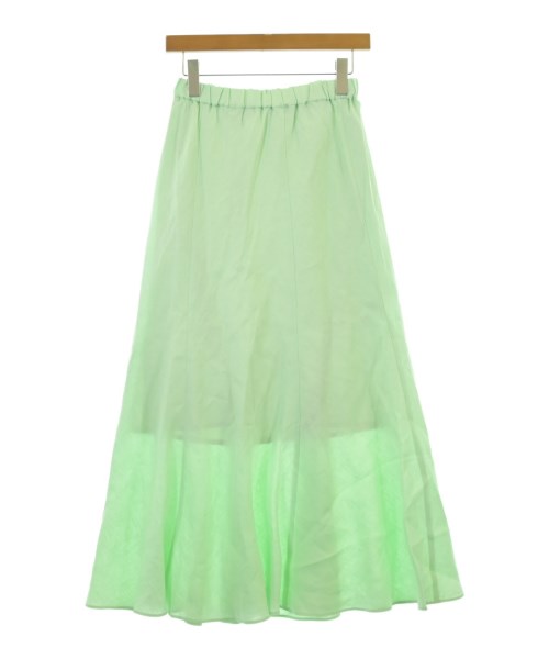 1er Arrondissement(プルミエアロンディスモン)ロング・マキシ丈スカート 緑 サイズ:36(S位)/2200675138031