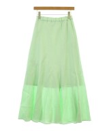 1er Arrondissement（プルミエアロンディスモン）ロング・マキシ丈スカート 緑 サイズ:36(S位) レディース/2200675138031