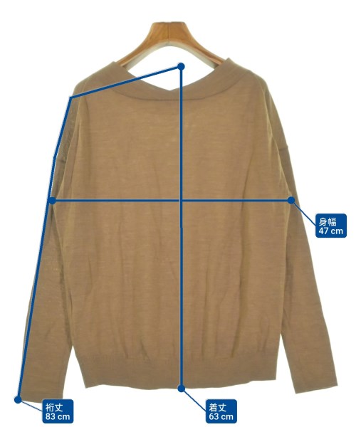 1er Arrondissement（プルミエアロンディスモン）ニット・セーター 茶 サイズ:38(M位) レディース/2200676925012