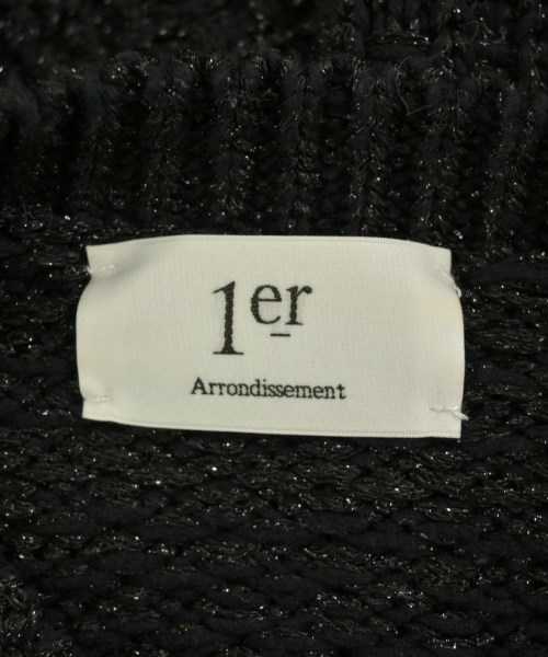 1er Arrondissement（プルミエアロンディスモン）カーディガン 黒 サイズ:F レディース/2200676925036