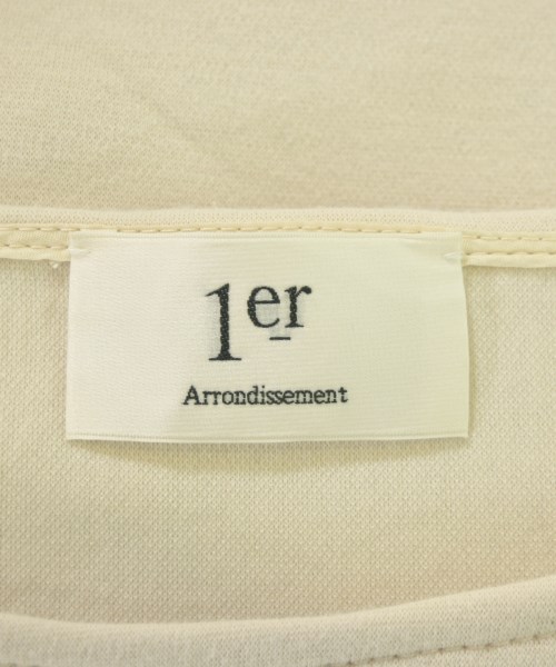 1er Arrondissement（プルミエアロンディスモン）Tシャツ・カットソー 白 サイズ:F レディース/2200676925067