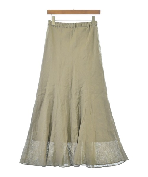 1er Arrondissement(プルミエアロンディスモン)ロング・マキシ丈スカート ベージュ サイズ:38(M位)/2200673399021