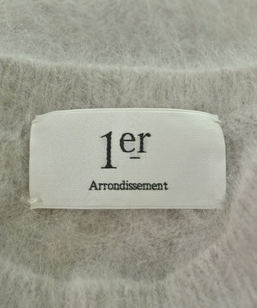 1er Arrondissement（プルミエアロンディスモン）ニット・セーター グレー サイズ:F レディース/2200676378108