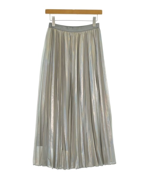 1er Arrondissement（プルミエアロンディスモン）ロング・マキシ丈スカート シルバー サイズ:36(S位) レディース/2200676391091