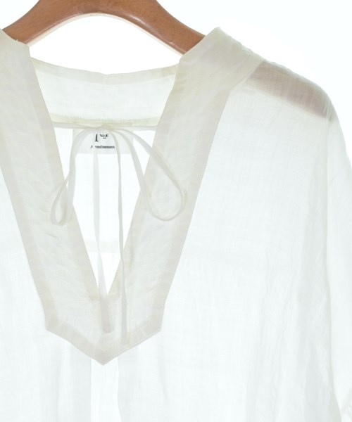 1er Arrondissement（プルミエアロンディスモン）ブラウス 白 サイズ:36(S位) レディース/2200680689047