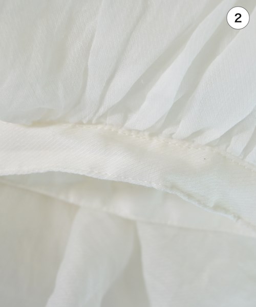 1er Arrondissement（プルミエアロンディスモン）ブラウス 白 サイズ:36(S位) レディース/2200680689047