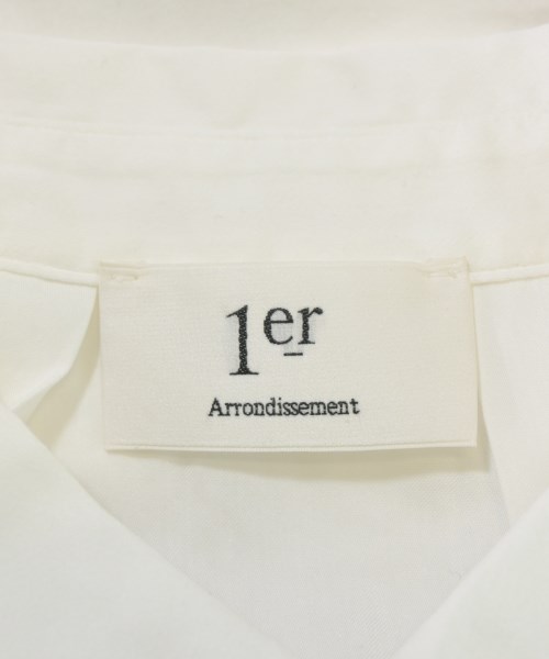 1er Arrondissement（プルミエアロンディスモン）カジュアルシャツ 白 サイズ:38(M位) レディース/2200676732085