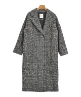 1er Arrondissement（プルミエアロンディスモン）チェスターコート 黒 サイズ:36(S位) レディース/2200691097015