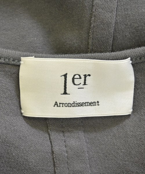 1er Arrondissement（プルミエアロンディスモン）Tシャツ・カットソー グレー サイズ:F レディース/2200690893014