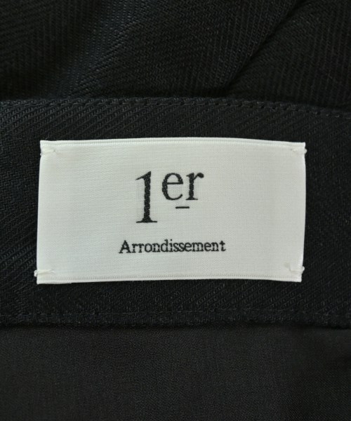 1er Arrondissement（プルミエアロンディスモン）スラックス 黒 サイズ:36(S位) レディース/2200692416020