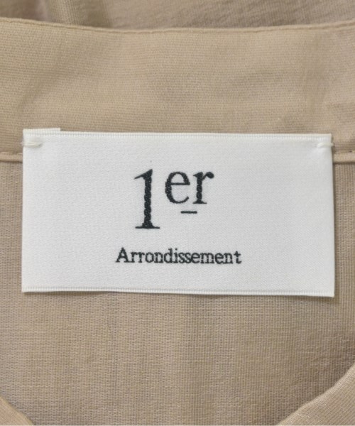 1er Arrondissement（プルミエアロンディスモン）カジュアルシャツ ベージュ サイズ:36(S位) レディース/2200692416167