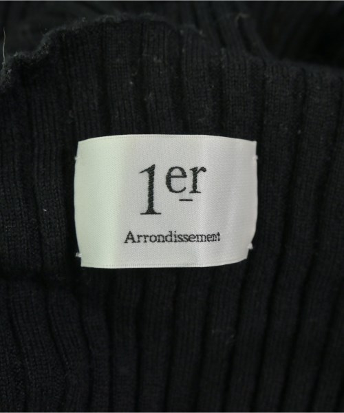 1er Arrondissement（プルミエアロンディスモン）ニット・セーター 黒 サイズ:38(M位) レディース/2200695504069