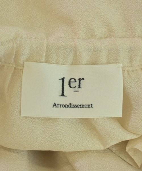 1er Arrondissement（プルミエアロンディスモン）ブラウス ベージュ サイズ:36(S位) レディース/2200700560028