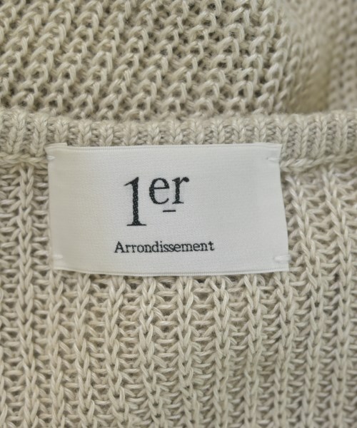 1er Arrondissement（プルミエアロンディスモン）ニット・セーター ベージュ サイズ:F レディース/2200698466012