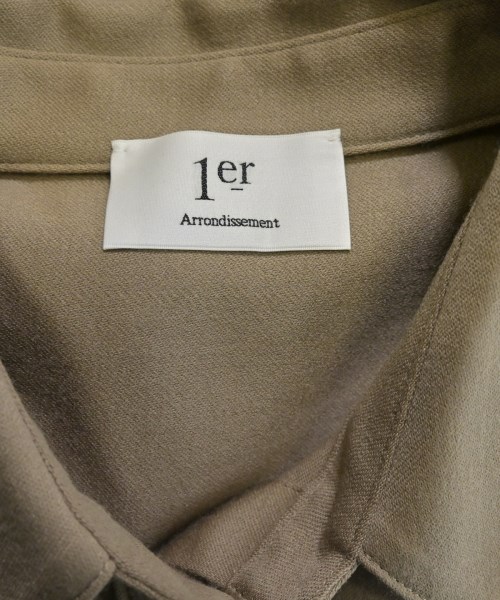 1er Arrondissement（プルミエアロンディスモン）カジュアルシャツ ベージュ サイズ:38(M位) レディース/2200646928258