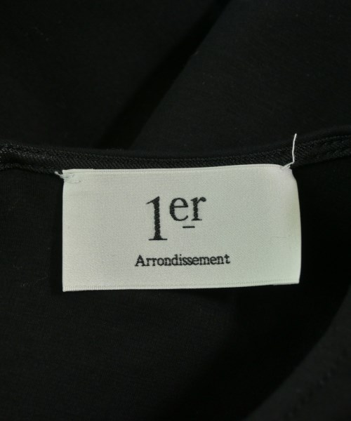 1er Arrondissement（プルミエアロンディスモン）Tシャツ・カットソー 黒 サイズ:F レディース/2200656196067