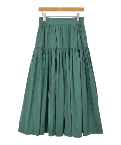 1er Arrondissement(プルミエアロンディスモン)ロング・マキシ丈スカート 緑 サイズ:36(S位)/2200656196074