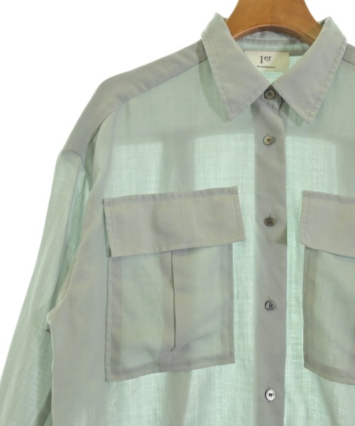 1er Arrondissement（プルミエアロンディスモン）カジュアルシャツ 緑 サイズ:F レディース/2200656750061