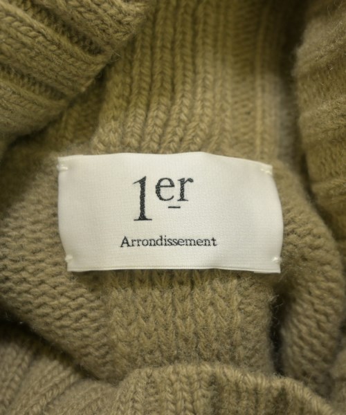 1er Arrondissement（プルミエアロンディスモン）ニット・セーター カーキ サイズ:F レディース/2200654523063