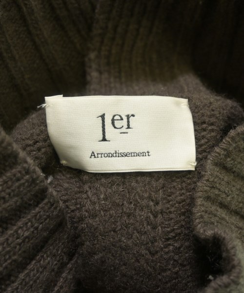 1er Arrondissement（プルミエアロンディスモン）ニット・セーター 茶 サイズ:F レディース/2200654523070