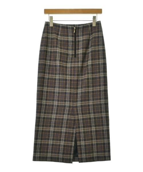 1er Arrondissement（プルミエアロンディスモン）ロング・マキシ丈スカート 茶 サイズ:38(M位) レディース/2200659576040