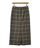 1er Arrondissement（プルミエアロンディスモン）ロング・マキシ丈スカート 茶 サイズ:38(M位) レディース/2200659576040