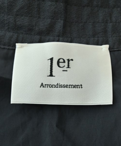 1er Arrondissement（プルミエアロンディスモン）ワンピース 黒 サイズ:36(S位) レディース/2200712709019