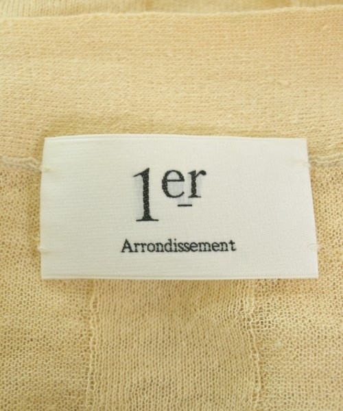 1er Arrondissement（プルミエアロンディスモン）カーディガン ベージュ サイズ:F レディース/2200712919043