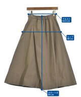 1er Arrondissement（プルミエアロンディスモン）ロング・マキシ丈スカート 茶 サイズ:36(S位) レディース/2200712951043